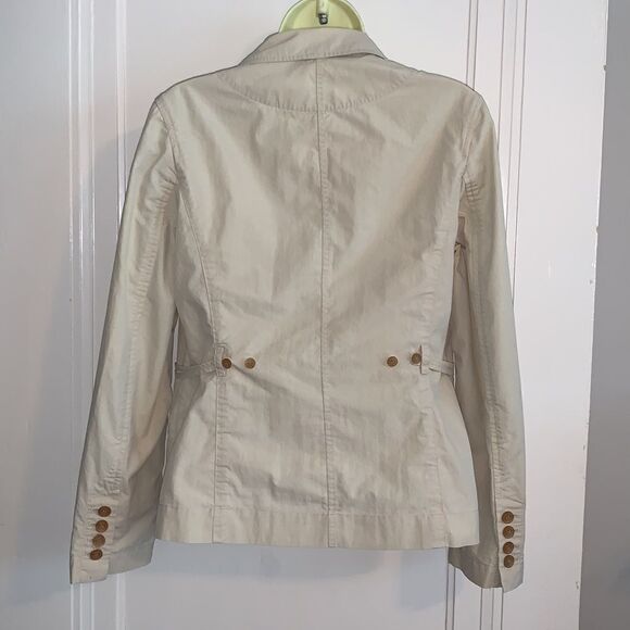 Tan cotton/nylon jacket  - Picture 7 of 11